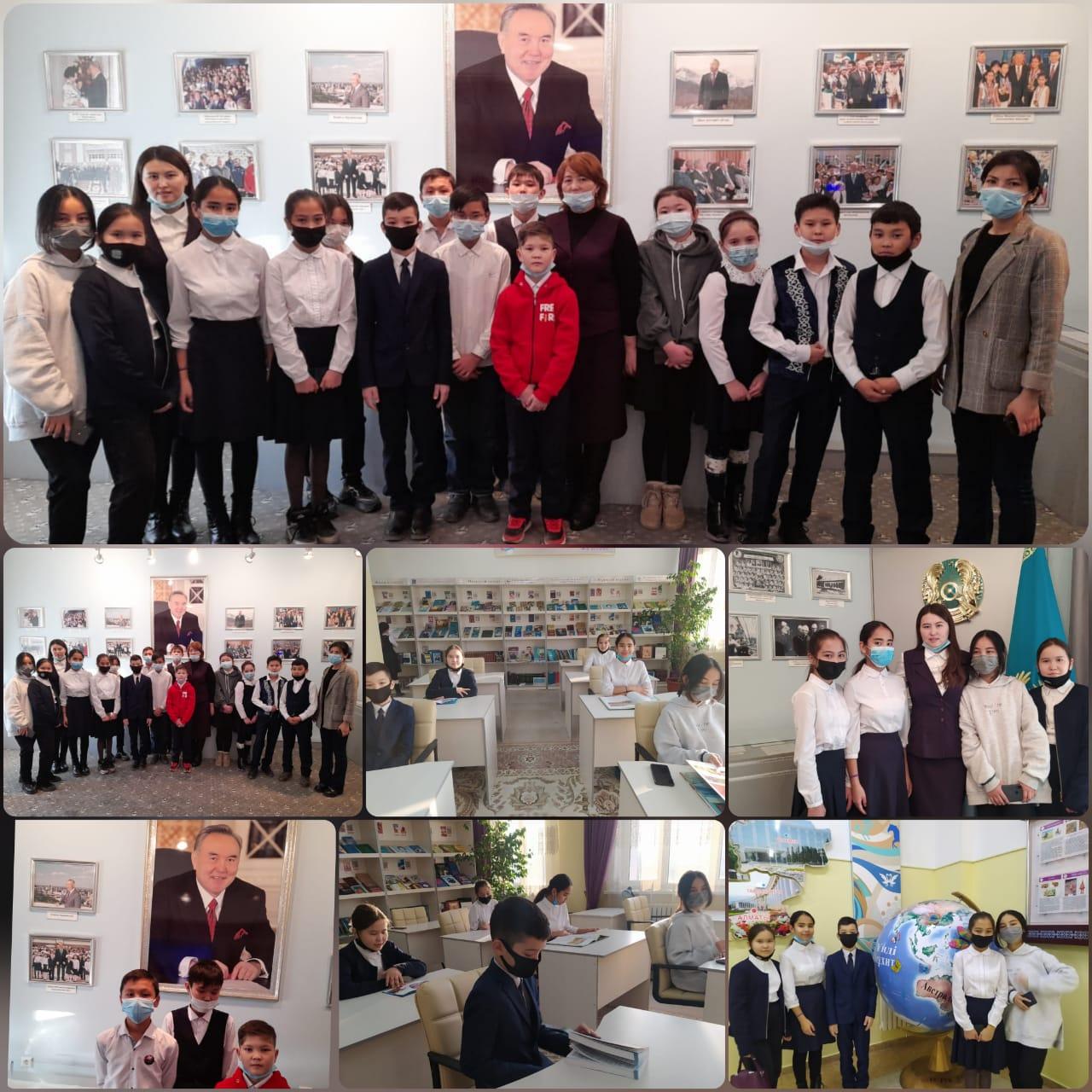«Қазақстан Республикасы Тұңғыш Президент мұражайына» мектебіміздің оқушыларды саяхат жасады