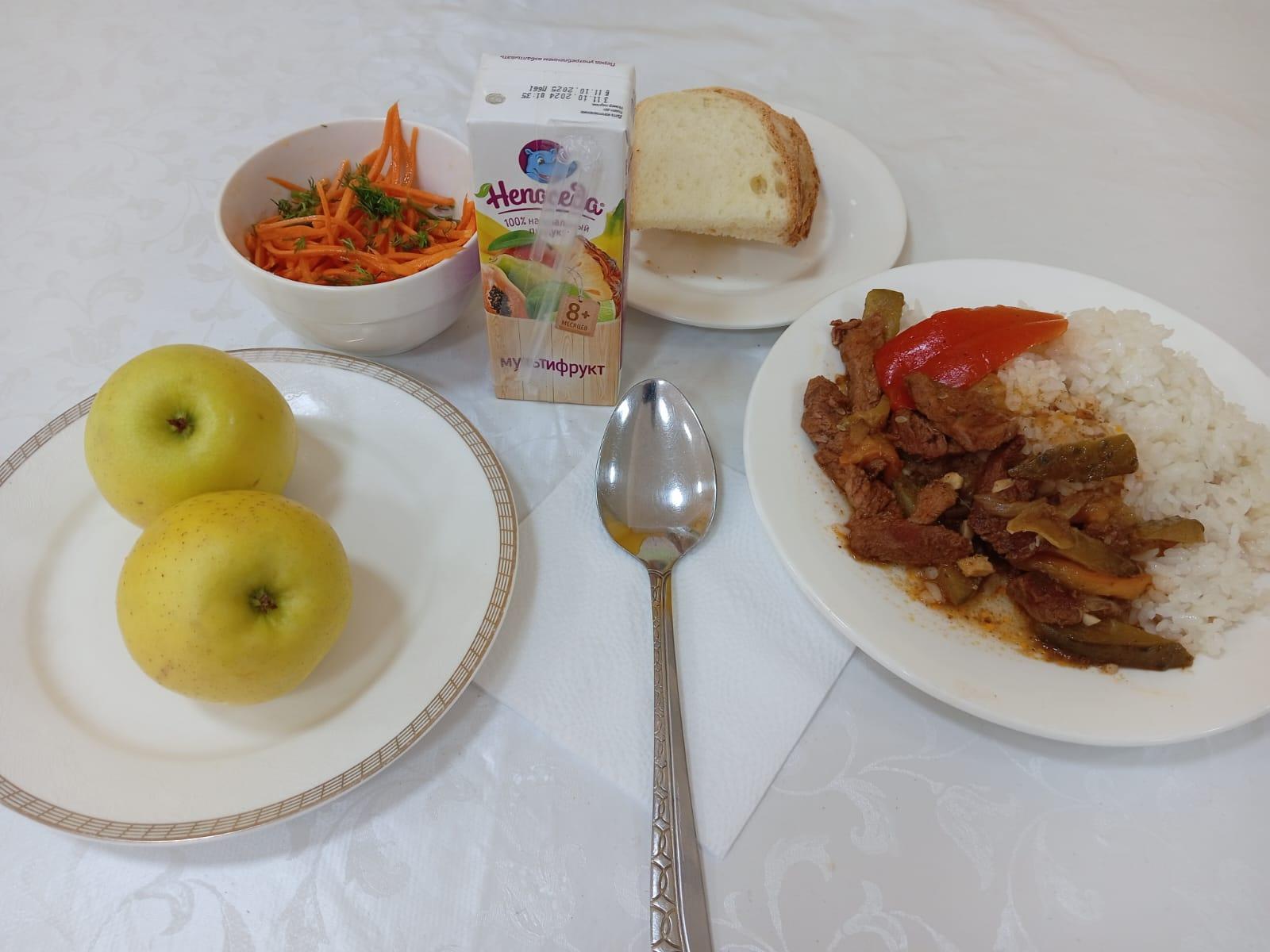 "Ас мәзірі 2 аптаның 1 күні (13.01.2025 жыл)